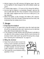 Предварительный просмотр 52 страницы Sanitas SIH 52 Instructions For Use Manual