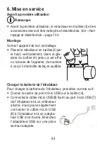 Предварительный просмотр 84 страницы Sanitas SIH 52 Instructions For Use Manual