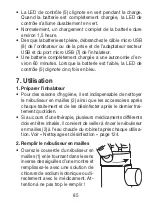 Предварительный просмотр 85 страницы Sanitas SIH 52 Instructions For Use Manual