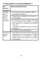 Предварительный просмотр 96 страницы Sanitas SIH 52 Instructions For Use Manual