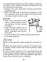 Предварительный просмотр 194 страницы Sanitas SIH 52 Instructions For Use Manual