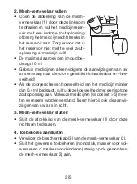 Предварительный просмотр 225 страницы Sanitas SIH 52 Instructions For Use Manual