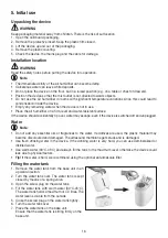 Preview for 16 page of Sanitas SLB 40 Instructions For Use Manual