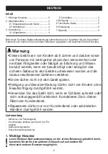 Preview for 2 page of Sanitas SMA 50 Instructions For Use Manual