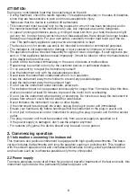 Preview for 8 page of Sanitas SMA 50 Instructions For Use Manual