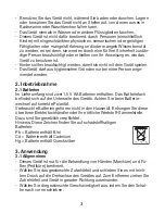 Preview for 3 page of Sanitas SMA10 Instructions For Use Manual