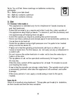 Preview for 8 page of Sanitas SMA10 Instructions For Use Manual