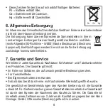 Preview for 6 page of Sanitas SMG 11 Instructions For Use Manual