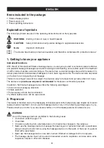 Preview for 8 page of Sanitas SMG 140 Instructions For Use Manual