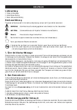 Preview for 2 page of Sanitas SMG 185 Instructions For Use Manual