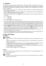 Preview for 12 page of Sanitas SMG 185 Instructions For Use Manual