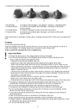 Предварительный просмотр 6 страницы Sanitas SMG 30 Instructions For Use Manual