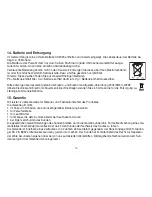 Предварительный просмотр 14 страницы Sanitas SPM 10 Instructions For Use Manual