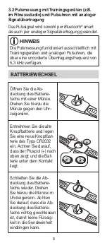 Preview for 8 page of Sanitas SPM 230 Instructions For Use Manual