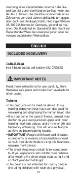 Preview for 10 page of Sanitas SPM 230 Instructions For Use Manual