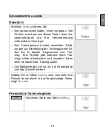 Preview for 15 page of Sanitas SPM 25 Operating Instructions Manual