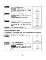 Preview for 16 page of Sanitas SPM 25 Operating Instructions Manual