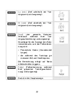 Preview for 24 page of Sanitas SPM 25 Operating Instructions Manual