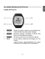 Preview for 12 page of Sanitas SPM 30 Operating Instructions Manual