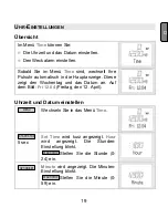 Preview for 20 page of Sanitas SPM 30 Operating Instructions Manual