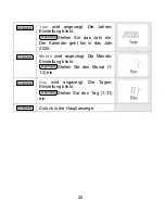 Предварительный просмотр 21 страницы Sanitas SPM 30 Operating Instructions Manual