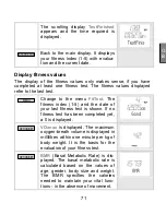 Preview for 72 page of Sanitas SPM 30 Operating Instructions Manual