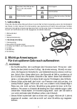 Preview for 3 page of Sanitas SWB 20 Instructions For Use Manual