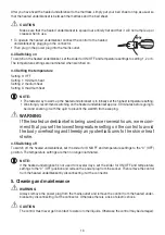 Preview for 13 page of Sanitas SWB 20 Instructions For Use Manual