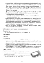 Preview for 19 page of Sanitas SWB 20 Instructions For Use Manual