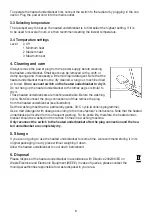 Предварительный просмотр 8 страницы Sanitas SWB 50 Instructions For Use Manual