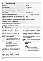 Preview for 24 page of Sanitas SZA 70 Operating Instructions Manual