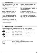 Preview for 39 page of Sanitas SZA 70 Operating Instructions Manual