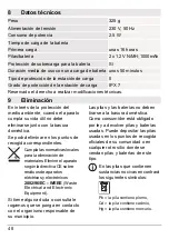 Preview for 48 page of Sanitas SZA 70 Operating Instructions Manual