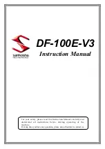 Sankosha DF-100E-V3 Instruction Manual preview