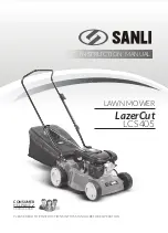 SANLI LazerCut LCS405 Instruction Manual preview