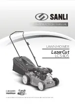 Preview for 1 page of SANLI LazerCut LCS405 Instruction Manual