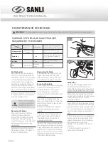 Preview for 10 page of SANLI LazerCut LCS405 Instruction Manual