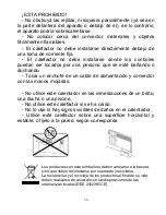 Предварительный просмотр 36 страницы SANNOVER CHAUFFAGE FRANCAIS LEXIA 500W Operation Manual