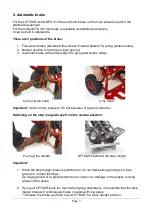 Предварительный просмотр 7 страницы SANO Liftkar MTK 190 Operating Manual