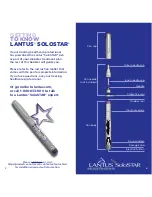 Предварительный просмотр 3 страницы Sanofi-aventis Lantus SoloSTAR User Manual