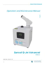 Предварительный просмотр 1 страницы Sanosil Q-Jet Advanced 2 Series Operation And Maintenance Manual