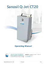 Preview for 1 page of Sanosil Q-Jet CT20 Operating Manual