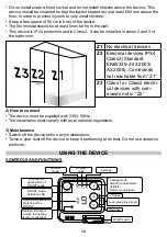 Предварительный просмотр 14 страницы Sanotechnik 10591131 User And Installation Manual