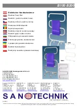 Preview for 1 page of Sanotechnik B100 Installation Manual