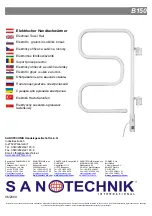 Sanotechnik B150 Manual preview