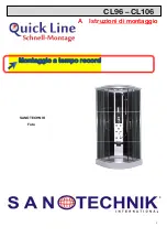 Sanotechnik CL96 Assembly Manual preview