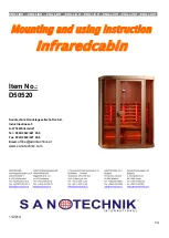 Preview for 14 page of Sanotechnik D50520 Mounting And Using Instructions