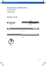 Preview for 9 page of sanova FLOOR SQUEEGEE Manual