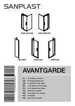 SANPLAST AVANTGARDE DJ2L/AVIV Installation Instruction preview