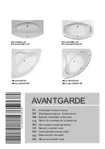 SANPLAST AVANTGARDE WP-AVII/EX+SP Installation Instruction preview